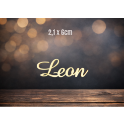 Leon 2cm czcionka Amaze, sklejka 3mm